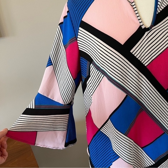 INVESTMENTS Petites Multicolour Top - Picture 2 of 6